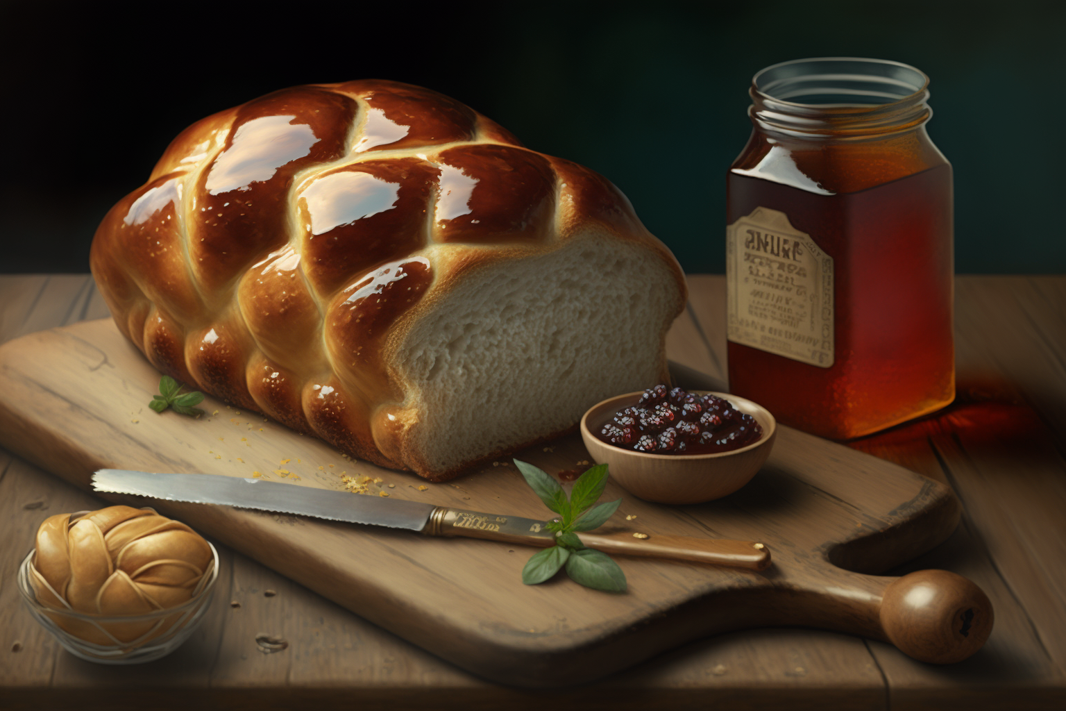 Challah – the C is Silent