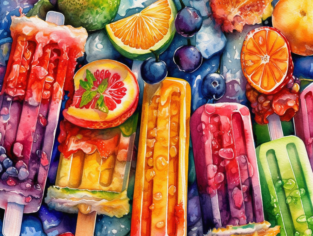 Ice Cream’s Less Milky Cousin: The Popsicle!